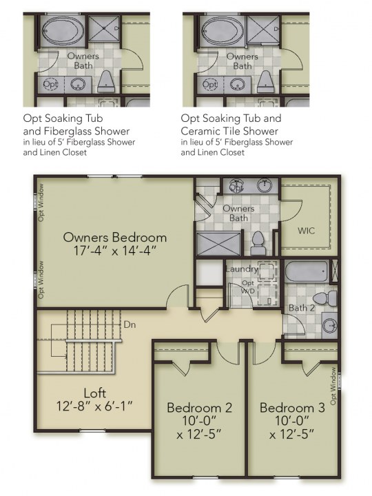 Hawking Floor Plan at Silverleaf HHHunt Homes